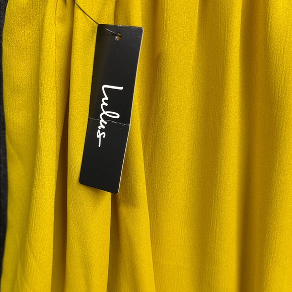 Lulu's Mustard Maxi Dress - Picture 7 of 10
